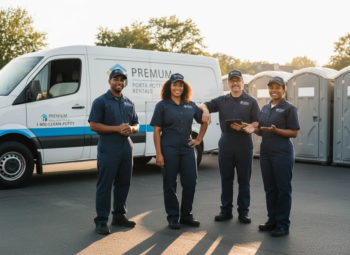 VIP Portable Toilets company in Adamsville, PA
